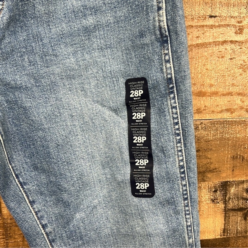 J. Crew High Rise Classic Vintage‎ Women’s Size 28 Petite New - Picture 4 of 5